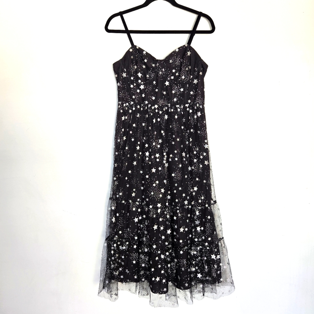 Betsey Johnson Star Tulle Dress Women's 8